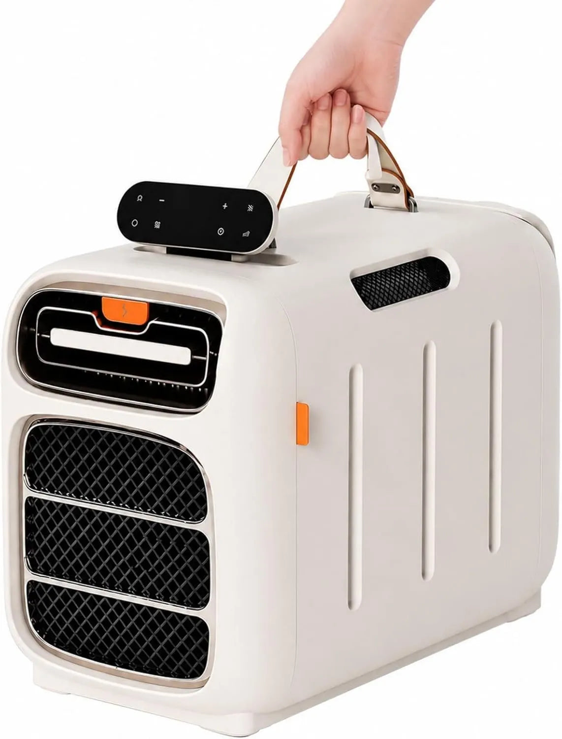 Soflightmok Ar condicionado, 220 V, camping, compacto e fácil de mover, regula o calor, frescor e humidade sem instalação fixa