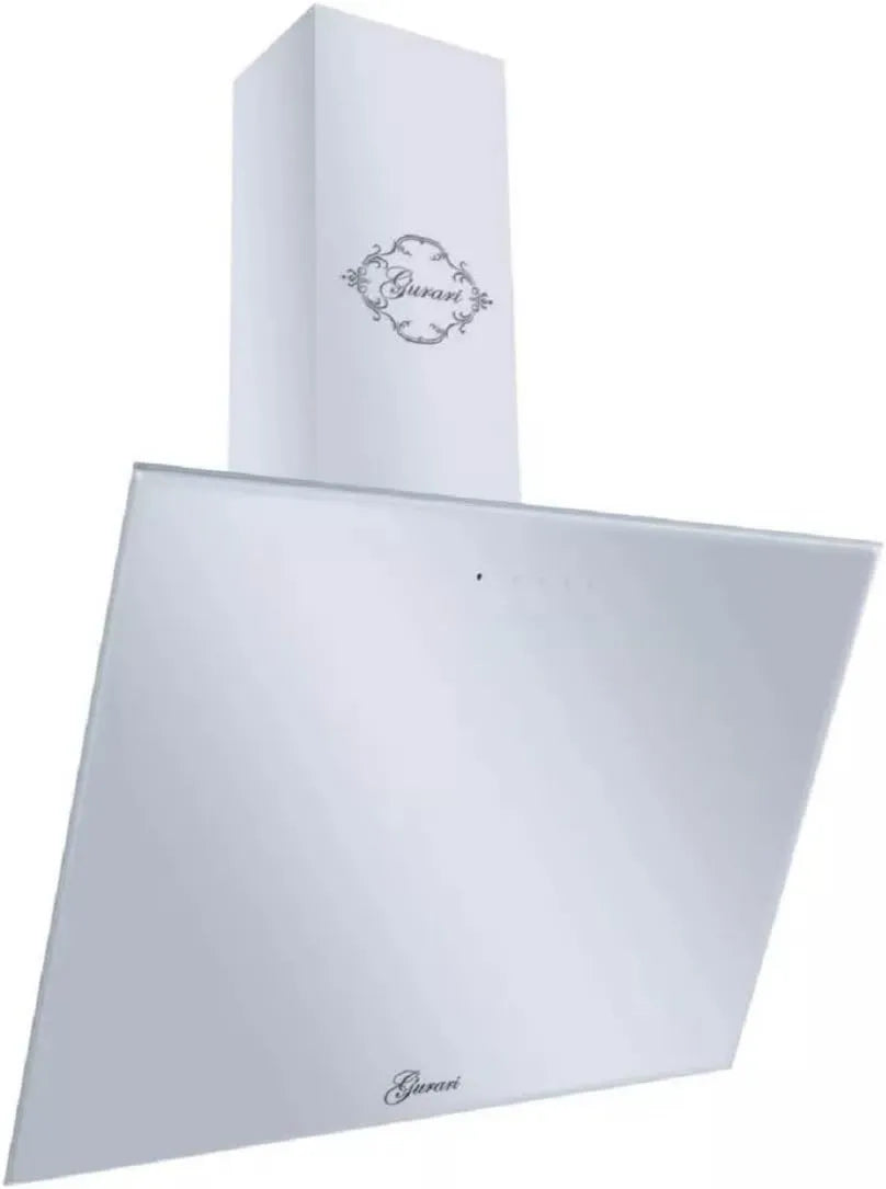 Gurari Vacuum exaustor, 80 cm, 1000 m3/h, classe energética A, capa de cozinha, inclinado, instalação de parede, branco