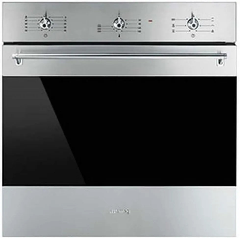 Smeg sf6381 Forno elétrico, 72 L, aço inoxidável, rotativo, face