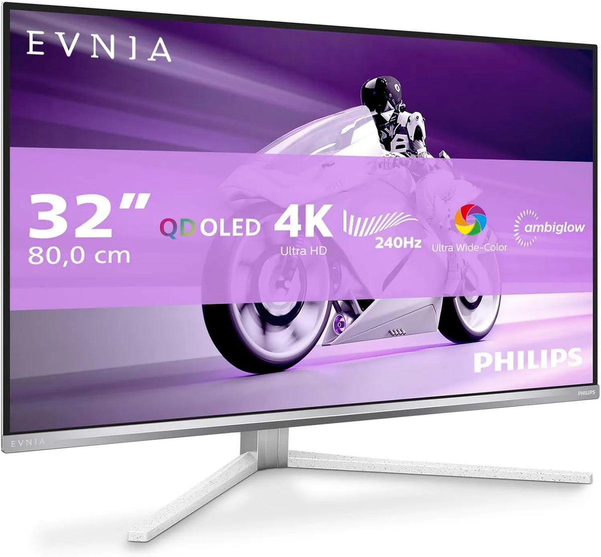 PHILIPS 32M2N8900AM HDR400 Monitor, 32 polegadas, 3840 × 2160, 0,03 ms, 240 Hz, configuração de jogo, OLED, placa IPS, HDMI, USB, ecrã de PC, 1 DP1x 1