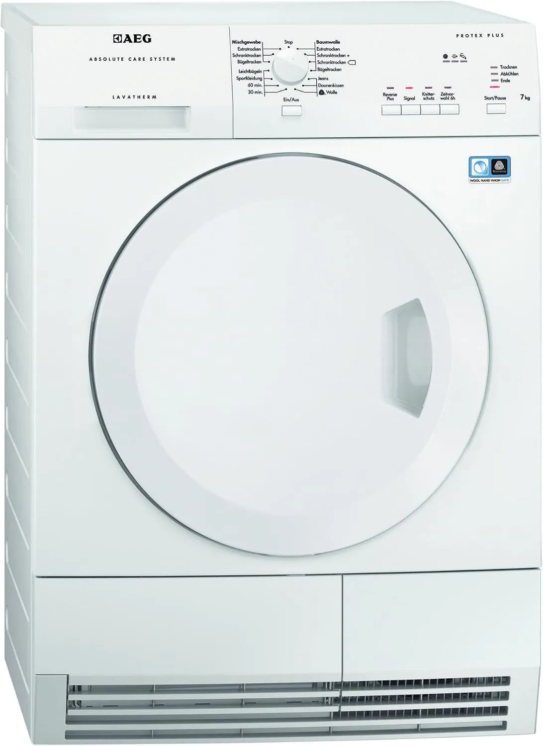 AEG T55770IH3 Secador, 7 kg, AEG Lavotherm T55770IH3 Secador de bomba de calor, Programa de lã e seda, Limpeza de filtro fácil