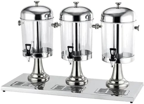 AYCDL Torneira de cozinha, prata, dispensador de sumo com torneira, dispensador de bebidas frias ou quentes, Coquetéis, Água e refrescos