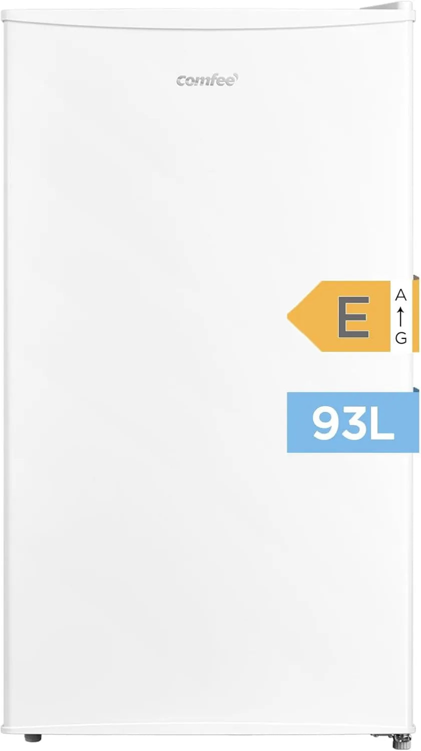 Frigorífico, 93 L, instalação livre, silencioso, branco, Comfee' 93L, frigorífico Pequeno, Frigorífico em uma porta, regulação de temperatura, Adaptado ao
