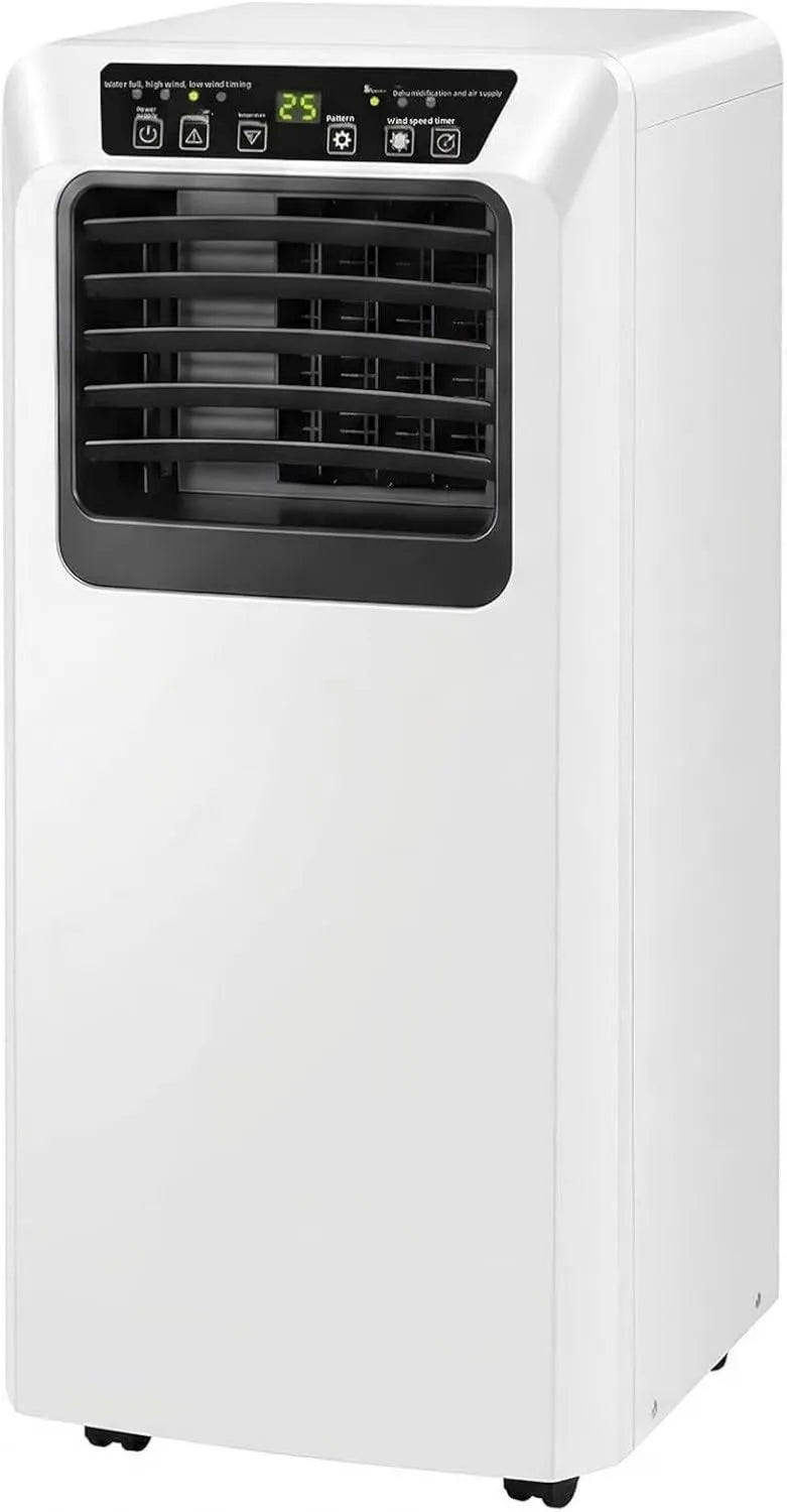 Faozhuo Ar condicionado 3-em-1 9000BTU, classe energética A, portátil, temporizador, tomada UK 3 br, 8000btu