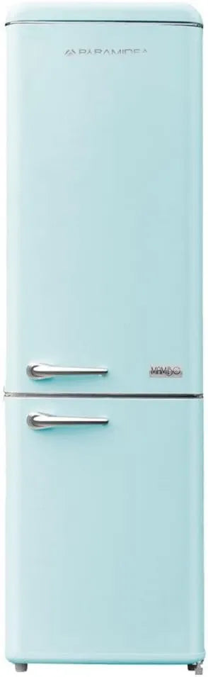 PYRAMIDEA Frigorífico combinado Mambo309LB, 187 L, frigorífico com congelador, azul, rede 187 L Frigorífico + 57 L Congelador