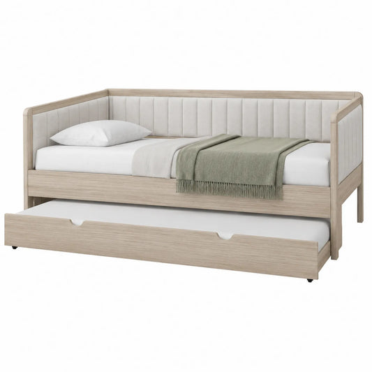 Cama nido de madera y poliéster con cajón 200x90 cm