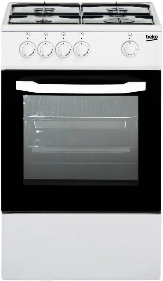Beko CSG42001FW Utensílios de cozinha com forno, branco, Sem instalação