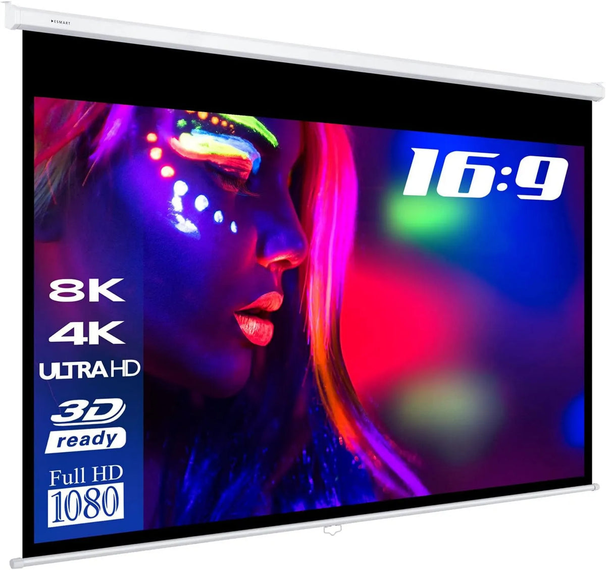 Produto 92', ESMART MIROLO Professional Projection Screen 203 x 114 cm, 16:9, LED LCD Projection Screen