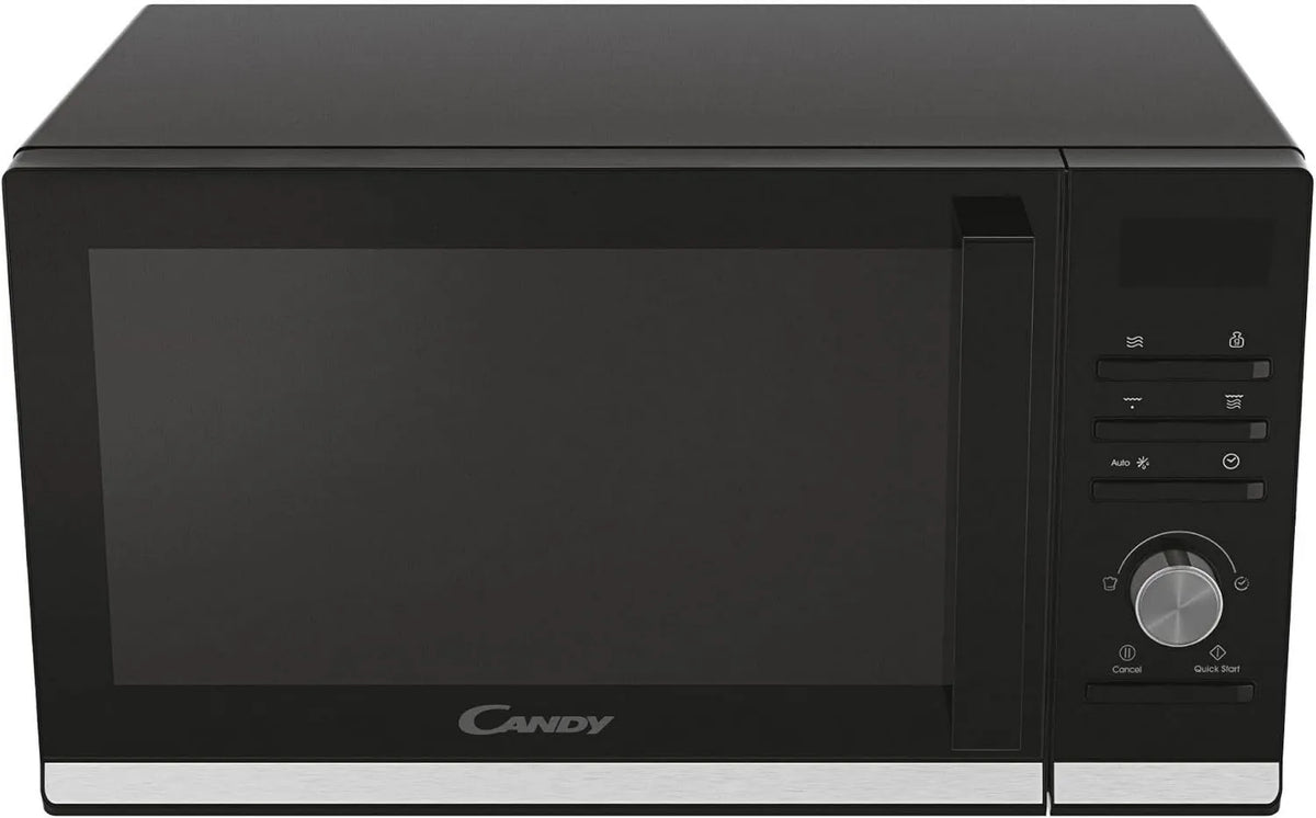 CANDY CMGA20TNDB Microondas, 20 L, 700 W, grelha, descongelamento, microondas, preto, 19 Menus Auto, 11 Níveis de Potência, grade de metal