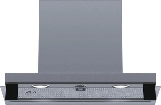 CANDY CPY6MxVGG m3/h exaustor, 60 cm, 620 m3/h, 69 dB, capa de cozinha, iluminação LED, 3 níveis, aço inoxidável, filtro à prova de graxa em