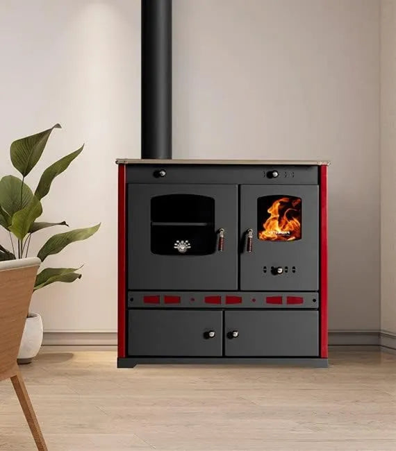 Utensílios de cozinha com forno, 38 KW, EcoDesign 2022, Woodware fooker Prometey Perfect Lux- Eco 7.38 KW - EcoDesign 2022