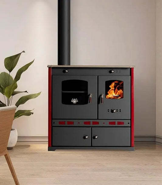 Utensílios de cozinha com forno, 38 KW, EcoDesign 2022, Woodware fooker Prometey Perfect Lux- Eco 7.38 KW - EcoDesign 2022