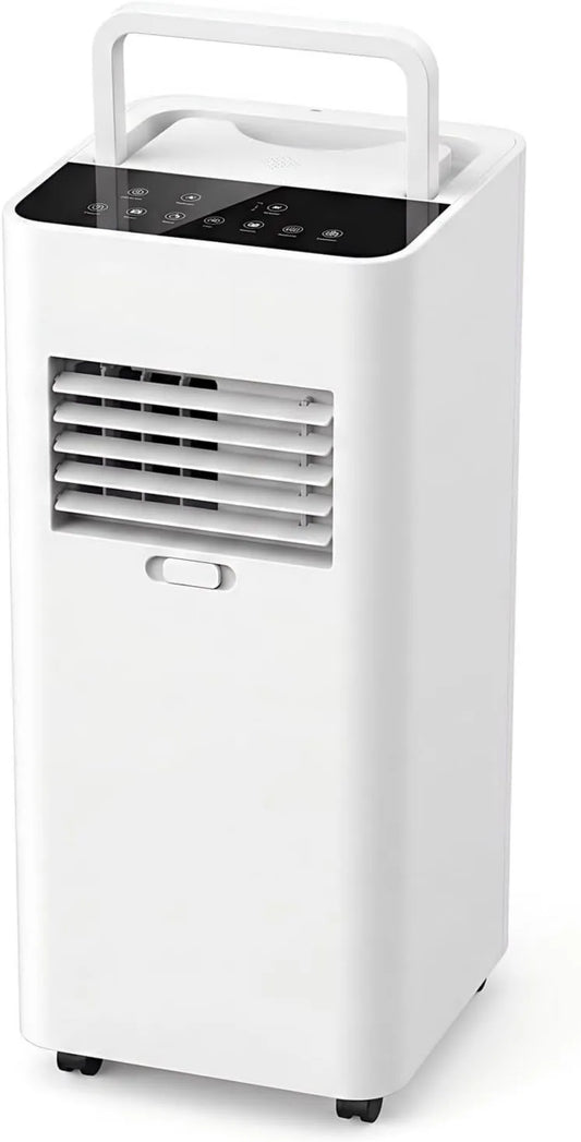 Generic Ar condicionado, portátil, Refrigeração até 700 m2, ventilador, desumidificação, modo de espera, kits de instalação para superfícies grandes