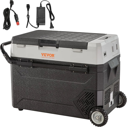 VEVOR Frigorífico elétrico, 38 L, -20 a 10 °C, 24 V, carro, camping, mini frigorífico portátil, 708 kW