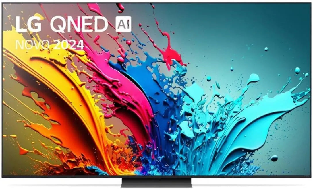 LG 65QNED86T Smart TV, 164 cm, TV, 4K UHD, Processador α8 AI 4K, LG TV QNED 2024, 65'', Alexa