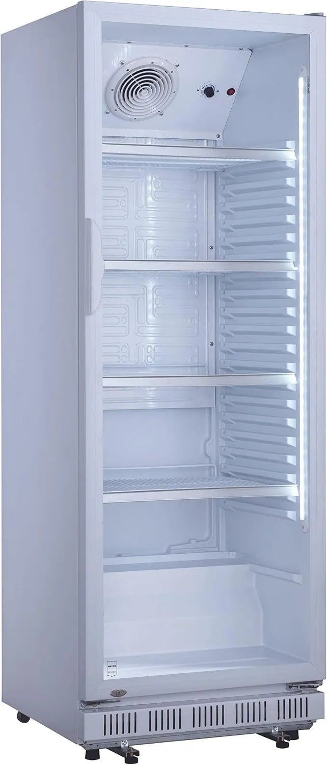 METRO Professional Frigorífico GSC2360, 347 L, 62x63.6x175.3cm, 180 W, branco, aço, vidro, plástico, METRO profissional Frigorífico de bebidas GSC2360, 347L