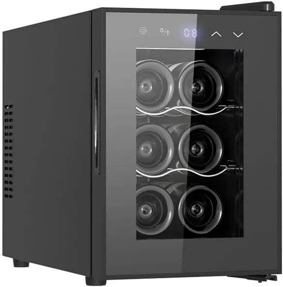 Livoo adega elétrica GS153, 6 garrafas, preto