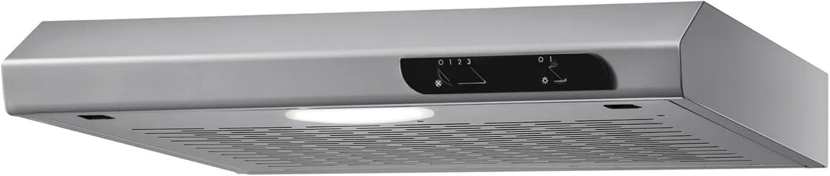 Respekta DH540IxL exaustor, 50 cm, 68 dB, capa de cozinha, encastrado, aço inoxidável, 52-68 dB, carcaça de metal com aparência de aço
