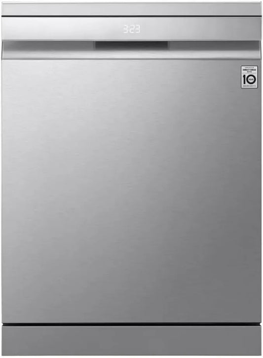 LG DF587HVS Máquina de lavar loiça, Wi-Fi, Aço inoxidável, Máquina de lavar roupa LG 14 cobre a máquina de lavar roupa de aço inoxidável - DF587HVS