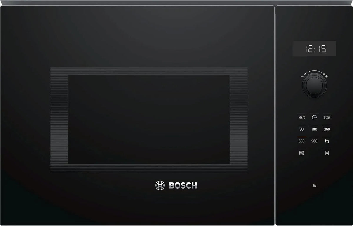 Bosch BFL554MB0 Microondas, 59 x 38 cm, 25 L, microondas, preto, 6 Série, 25 litros