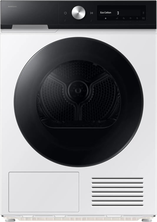 Samsung DV90DB7845GE/U3 Secador, 60 cm, 60 L, 9 kg, Wi-Fi, ecrã de controlo de IA, AI Seco, wifi, bomba de calor, QuickDrive, sensor Optimal Seca