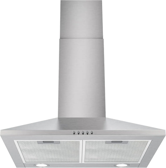 FIREGAS exaustor, 60cm, 368m3/h, capa de cozinha, 3velocidades, instalação de parede, aço inoxidável, 368m3, motor sem escovas de poupança de energia