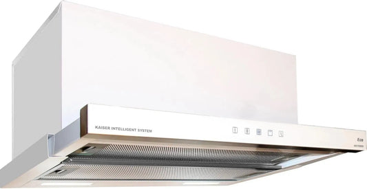 Kaiser exaustor, 60 cm, 644 W, 910 m3/h, capa de cozinha, recesso, aço inoxidável