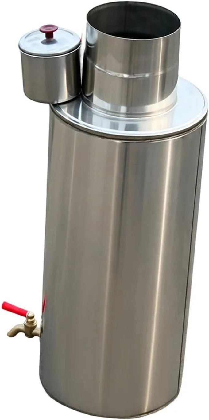 Cozinha com forno, tanque grande, profissional, aço inoxidável, Cozinha Gralara com tanque de água, built-in chaleira, Robust