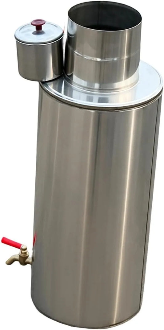 Cozinha com forno, tanque grande, profissional, aço inoxidável, Cozinha Gralara com tanque de água, built-in chaleira, Robust