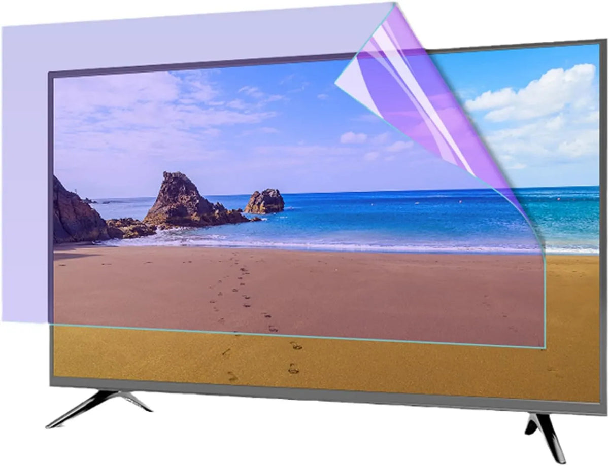 TIM-LI Smart TV, 58 polegadas, TV, filme filtro de luz azul, Embreintes digitais e ajuda a dormir melhor