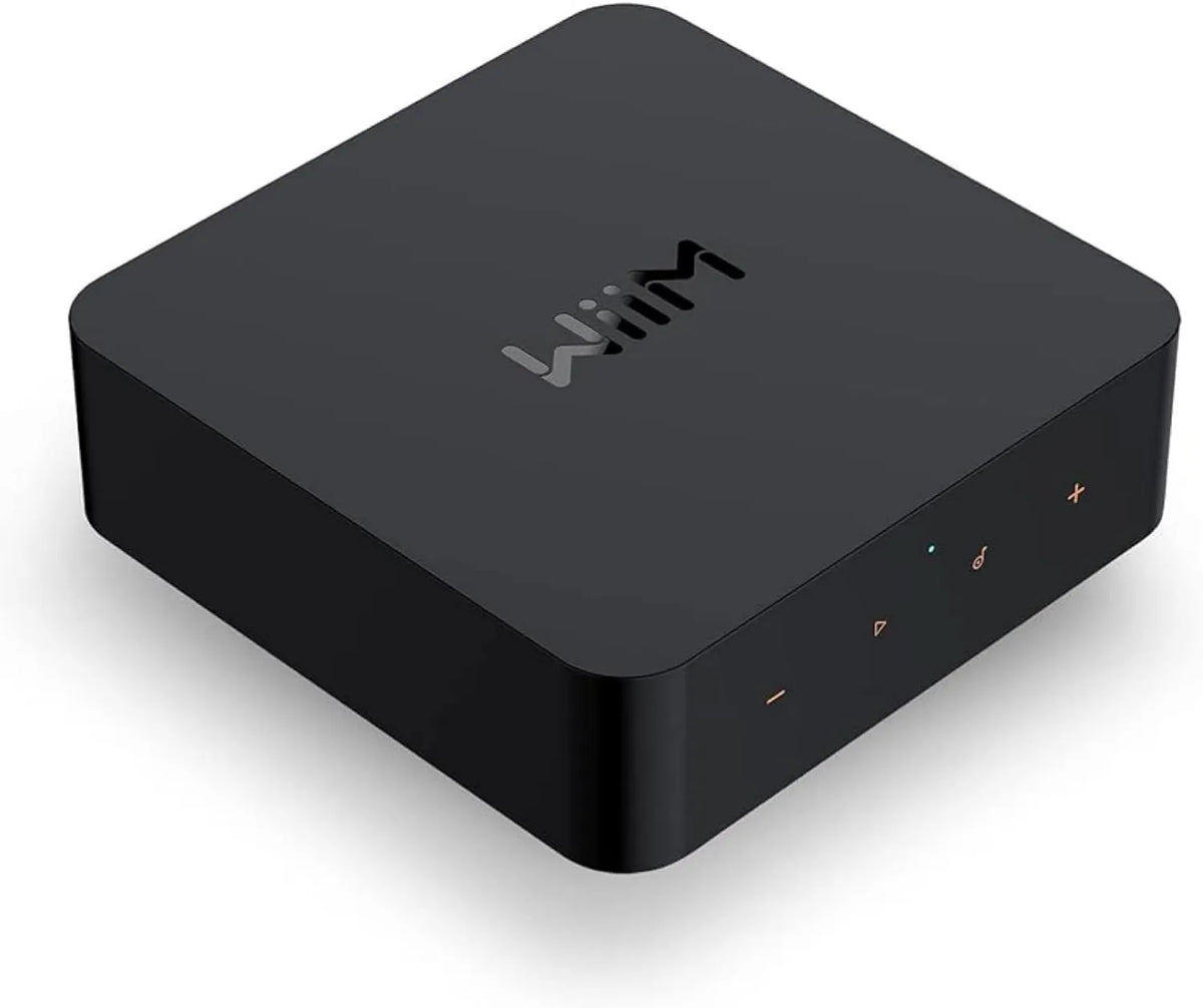 Spotify Connect produto para estéreo, WiiM Pro Streamer: AirPlay 2, Melhore o seu estéreo com streaming Hi-Res, Roon Ready e controlo