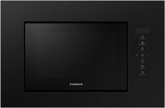 Corbero Microondas, 20 L, 700 W, Corberó CMICG520GLNI, toque, encastrado, temporizador, descongelamento, preto