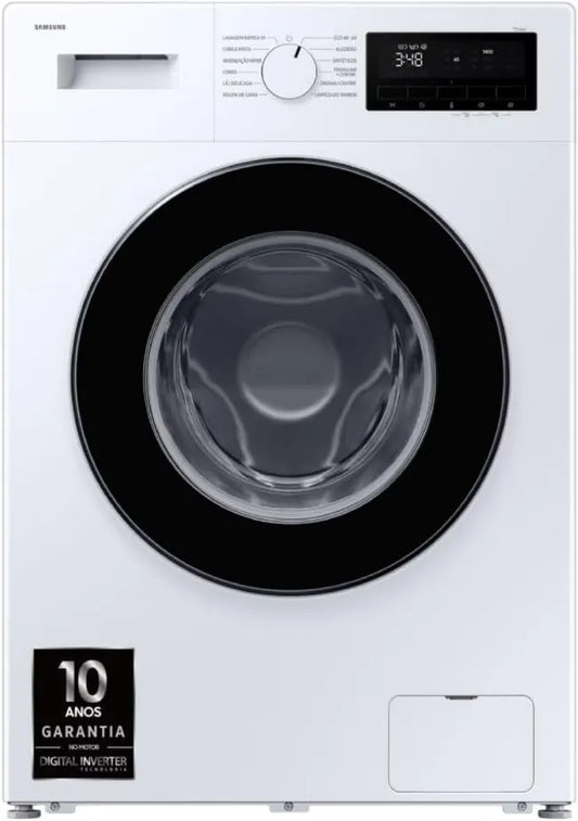 Samsung 1400RPM WW80FG3M05AW Máquina de lavar roupa, 8 kg, branco