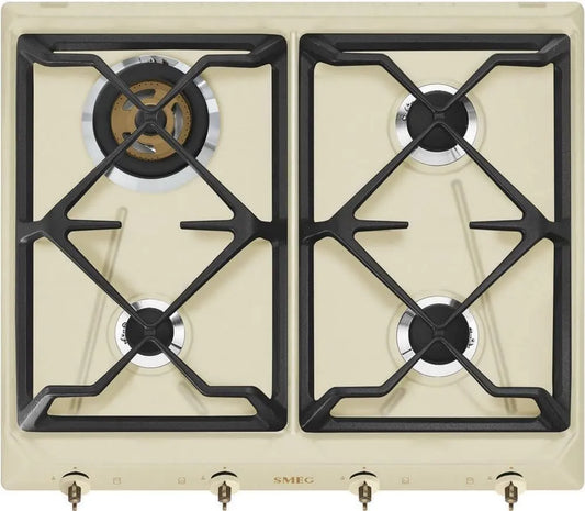 Smeg SRV864POGH placa de gás, mesa de cozinha a gás