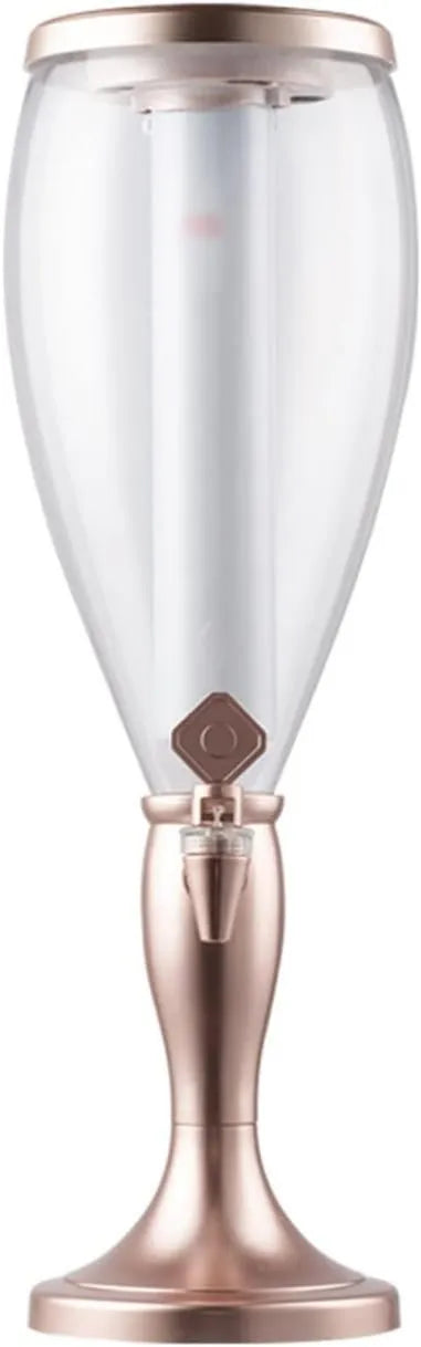 LxYDPZ Produto Cerveja Torre Distribuidor de Bebidas 3L Cerveja Container Distribuidor de Cerveja Comercial com Ice Cerveja Tower Distribuidor