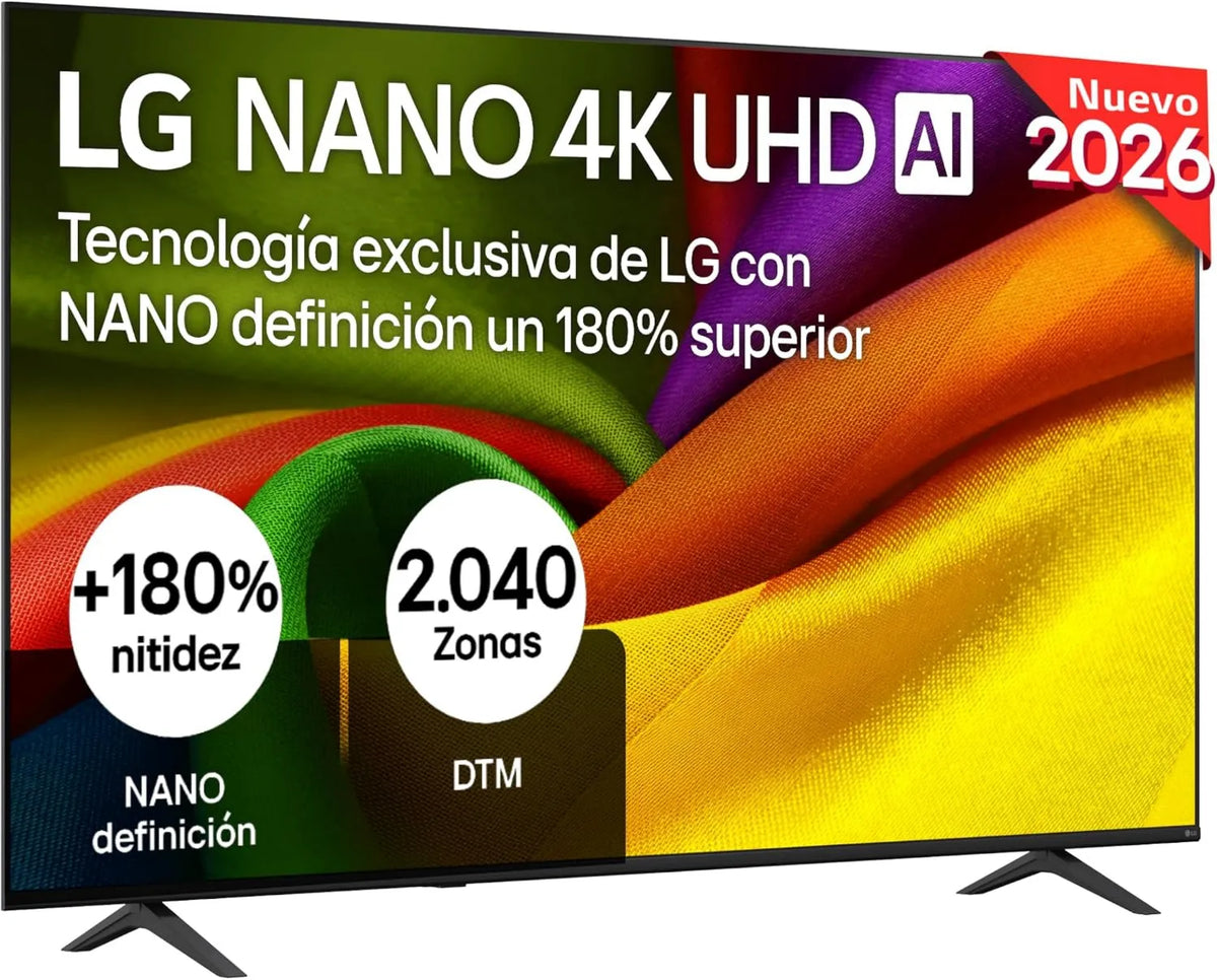 LG NU85 Smart TV, 75 polegadas, TV, 4K UHD, 2026, 75' LED UHD 4K - 75NU850B6LA, LG TV Nano AI NU85