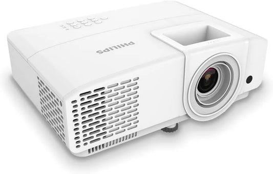 PHILIPS Projetor, Placa de IPS, profissional, projetor de vídeo, branco, WxGA 1280 x 800 Pixels, Lumens: 4000 ANSI, Propix 650, DLP, 2,5 kg