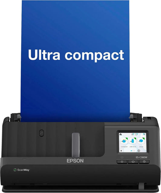 Projetor Epson ES-C380W, Toque, Wi-Fi, Profissional, Projetor de Vídeo, Processamento de mídia multiuso, Baixa Potência, Fonte de alimentação