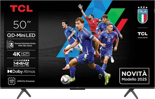 TCL Smart TV, 144 Hz, TV, 4K UHD, som Dolby, Wi-Fi, Tecnologia Quantum Dot