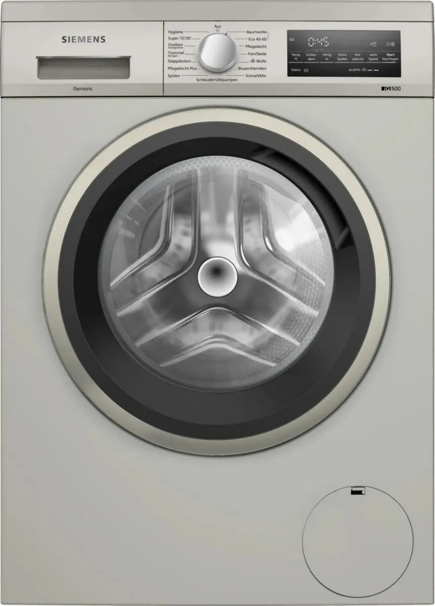 SIEMENS iQ500 WU14UTS8 Máquina de lavar roupa, 9 kg, incorporada, lavagem rápida com velocidadePack L, smartFinnish para menos engomar, 1400 rpm, águaPerfect