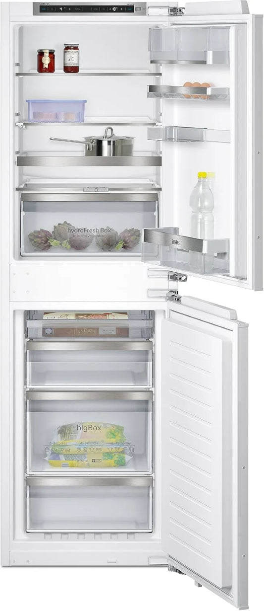 SIEMENS iQ500 KI85NAD30 Congelador, 154 L, encastrado, No Frost, armário congelador, HyperFresh Plus, noFrost, bigBox, 2 cm de altura, 92 L