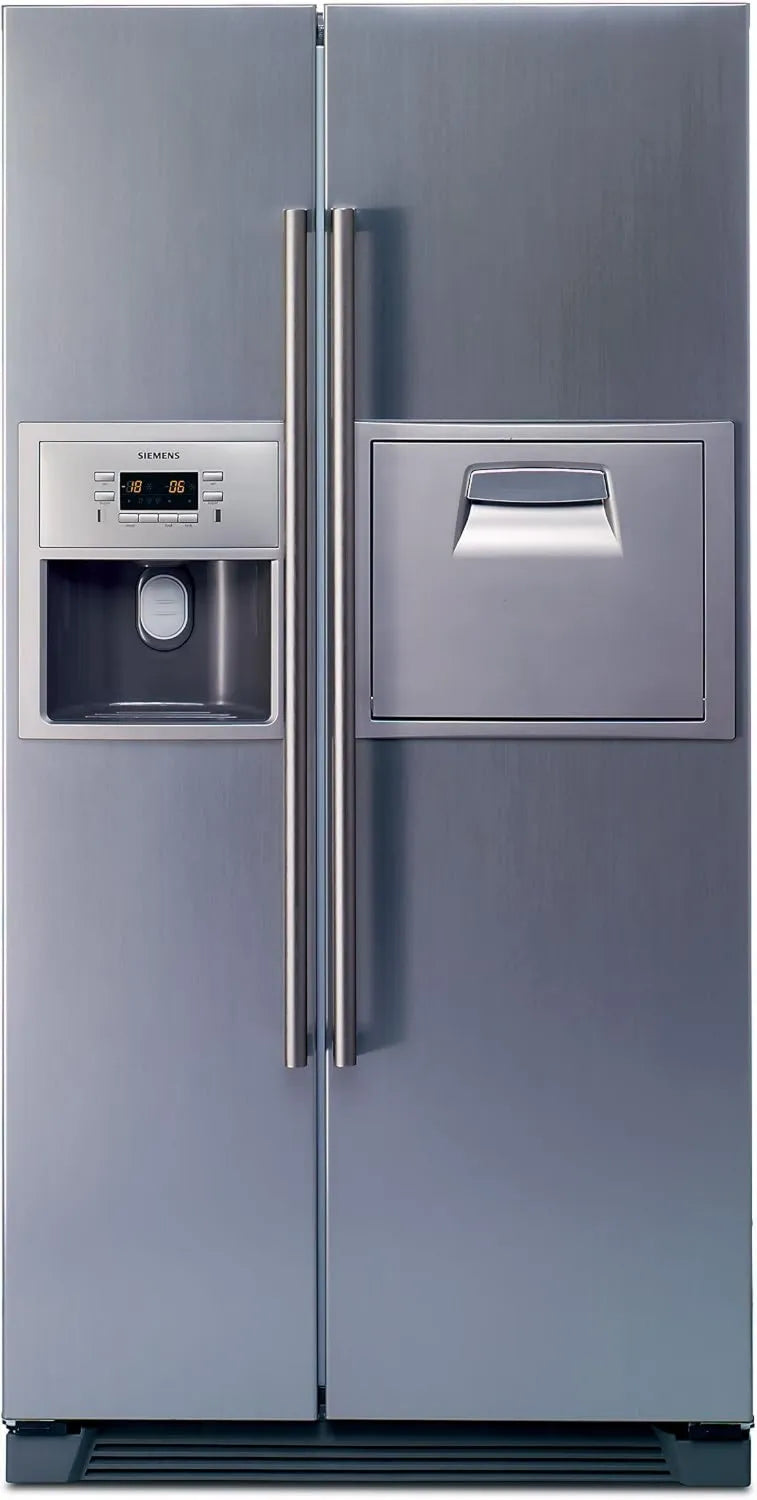 SIEMENS KA60NA45 Congelador, 356 L, No Frost, armário congelador, cinza, NoFrost, Siemens KA60NA45 Side-by-Side