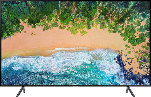 Samsung NU7179 Smart TV, 55 polegadas, TV, HDR, sintonizador triplo DVB-T2, S2, 2018 ano modelo, Ultra HD