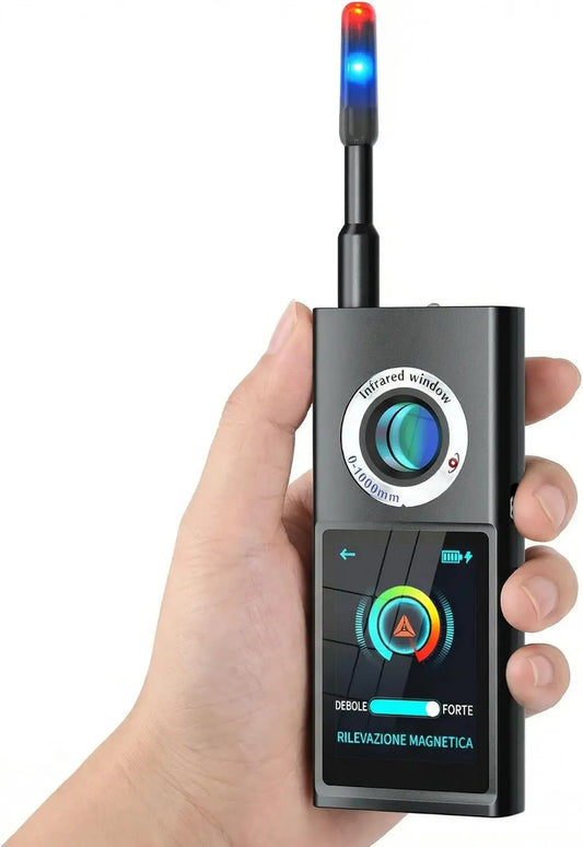 GiDaCom Portátil MHz-8, Touch, Profissional, Detector GPS, Microfones, Detector de Scanner Microspy Professional e Câmeras de 50 MHz-8 GHz