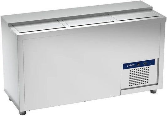 MBH - MAQUINARIA BAR HOSTELERÍA Produto bar máquina hotel, industrial refrigerado garrafa suporte de aço inoxidável 2 m