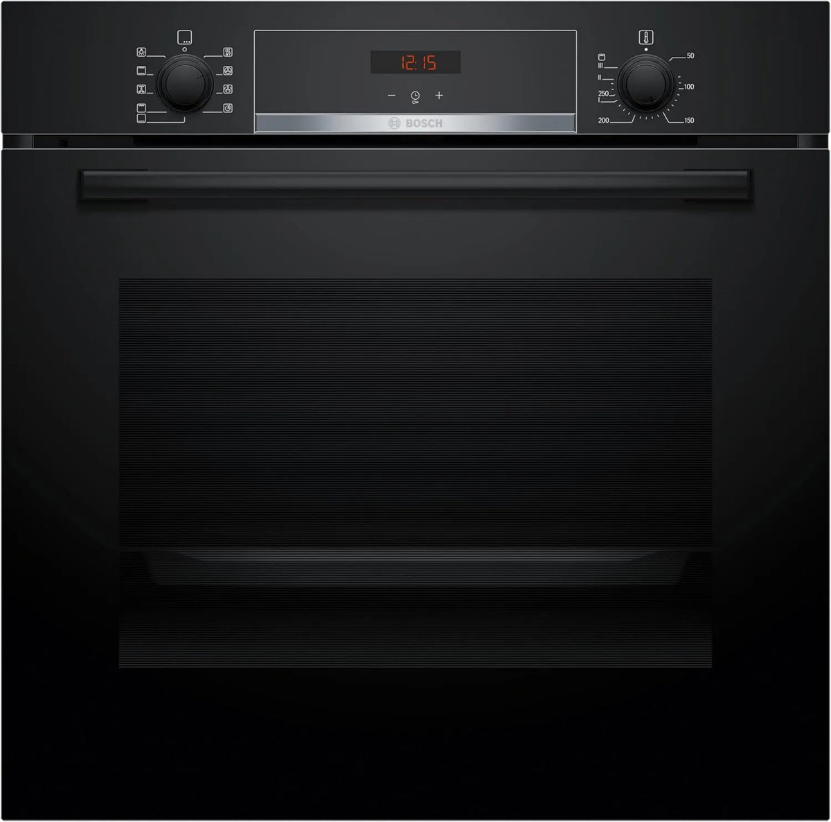 Bosch HBA534BB3 Forno elétrico, 60 x 60 cm, recesso, preto, ecrã LED vermelho