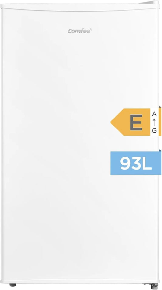 Frigorífico, 93 L, instalação livre, silencioso, branco, Comfee' 93L, frigorífico Pequeno, Frigorífico em uma porta, regulação de temperatura, Adaptado ao