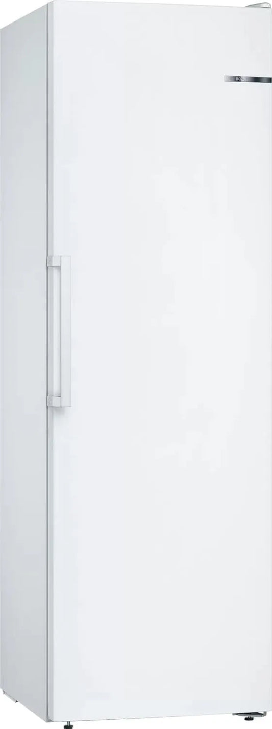 Bosch GSN58AWEV Congelador, 366 L, 191 x 70 cm, No Frost, Inversor, armário congelador, branco, Série 6, Free-standing, Multi Airflow Technology
