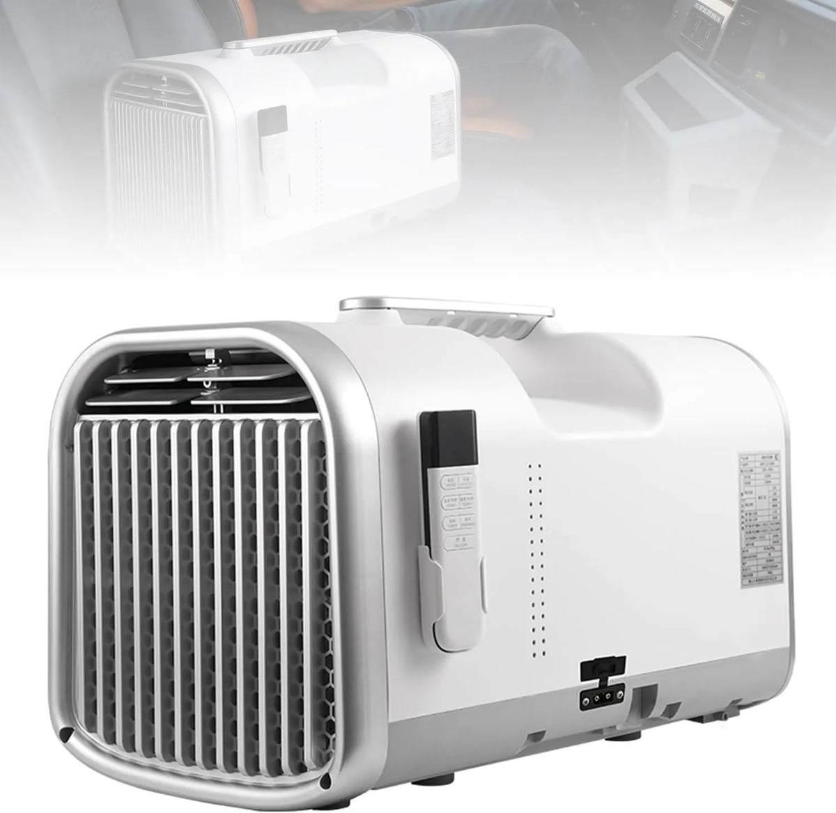 VUNHEx Ar condicionado V1-Pro, Portátil, Refrigeração Em 3s, Ar condicionado Mobile Compact 4400/5100 Btu com desumidificador encastrado, veículos, para tendas