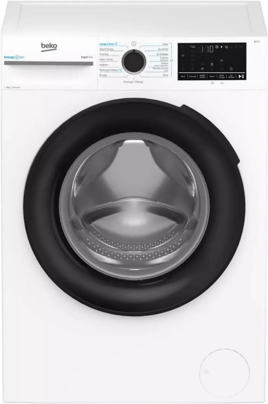 Beko Máquina de lavar roupa BM3WFU49411B, 9 kg, min - BM3WFU49411B, Máquina de lavar roupa frontal 9 kg 1400 Tours